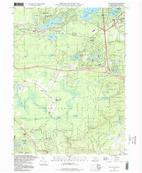 Pocono Pines Pennsylvania Historical topographic map, 1:24000 scale, 7.5 X 7.5 Minute, Year 1997