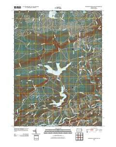 Pohopoco Mountain Pennsylvania Historical topographic map, 1:24000 scale, 7.5 X 7.5 Minute, Year 2010