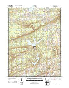 Pohopoco Mountain Pennsylvania Historical topographic map, 1:24000 scale, 7.5 X 7.5 Minute, Year 2013