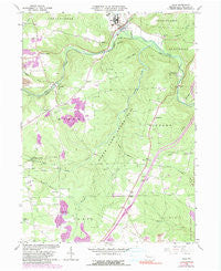 Polk Pennsylvania Historical topographic map, 1:24000 scale, 7.5 X 7.5 Minute, Year 1963