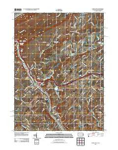 Portland Pennsylvania Historical topographic map, 1:24000 scale, 7.5 X 7.5 Minute, Year 2011