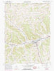 Potter Brook Pennsylvania Historical topographic map, 1:24000 scale, 7.5 X 7.5 Minute, Year 1957