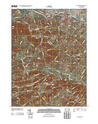 Pottstown Pennsylvania Historical topographic map, 1:24000 scale, 7.5 X 7.5 Minute, Year 2010
