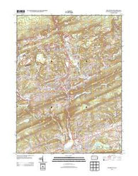 Pottsville Pennsylvania Historical topographic map, 1:24000 scale, 7.5 X 7.5 Minute, Year 2013