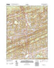 Pottsville Pennsylvania Historical topographic map, 1:24000 scale, 7.5 X 7.5 Minute, Year 2013