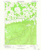 Powell Pennsylvania Historical topographic map, 1:24000 scale, 7.5 X 7.5 Minute, Year 1969
