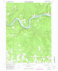 President Pennsylvania Historical topographic map, 1:24000 scale, 7.5 X 7.5 Minute, Year 1963