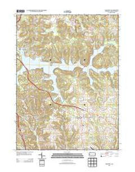 Prospect Pennsylvania Historical topographic map, 1:24000 scale, 7.5 X 7.5 Minute, Year 2013