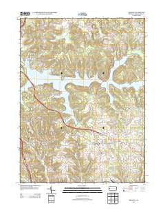 Prospect Pennsylvania Historical topographic map, 1:24000 scale, 7.5 X 7.5 Minute, Year 2013