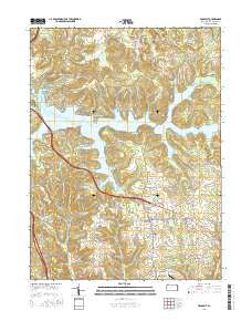 Prospect Pennsylvania Current topographic map, 1:24000 scale, 7.5 X 7.5 Minute, Year 2016