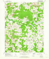 Prospect Pennsylvania Historical topographic map, 1:24000 scale, 7.5 X 7.5 Minute, Year 1961