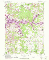 Prospect Pennsylvania Historical topographic map, 1:24000 scale, 7.5 X 7.5 Minute, Year 1961