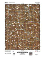 Prosperity Pennsylvania Historical topographic map, 1:24000 scale, 7.5 X 7.5 Minute, Year 2010