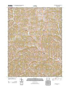 Prosperity Pennsylvania Historical topographic map, 1:24000 scale, 7.5 X 7.5 Minute, Year 2013