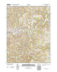 Punxsutawney Pennsylvania Historical topographic map, 1:24000 scale, 7.5 X 7.5 Minute, Year 2013