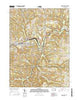 Punxsutawney Pennsylvania Current topographic map, 1:24000 scale, 7.5 X 7.5 Minute, Year 2016