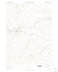Punxsutawney Pennsylvania Historical topographic map, 1:24000 scale, 7.5 X 7.5 Minute, Year 1968