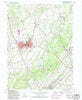 Quakertown Pennsylvania Historical topographic map, 1:24000 scale, 7.5 X 7.5 Minute, Year 1957