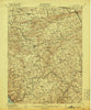 Quarryville Pennsylvania Historical topographic map, 1:62500 scale, 15 X 15 Minute, Year 1912