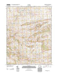 Quarryville Pennsylvania Historical topographic map, 1:24000 scale, 7.5 X 7.5 Minute, Year 2013