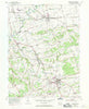 Quarryville Pennsylvania Historical topographic map, 1:24000 scale, 7.5 X 7.5 Minute, Year 1955