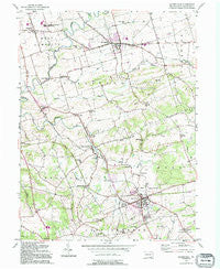 Quarryville Pennsylvania Historical topographic map, 1:24000 scale, 7.5 X 7.5 Minute, Year 1992