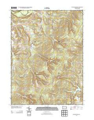 Rachelwood Pennsylvania Historical topographic map, 1:24000 scale, 7.5 X 7.5 Minute, Year 2013