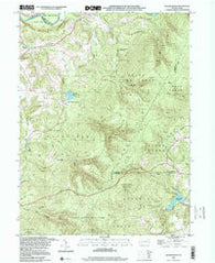 Rachelwood Pennsylvania Historical topographic map, 1:24000 scale, 7.5 X 7.5 Minute, Year 1998