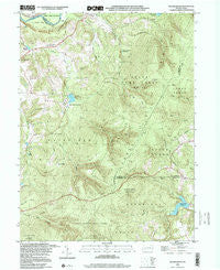 Rachelwood Pennsylvania Historical topographic map, 1:24000 scale, 7.5 X 7.5 Minute, Year 1998