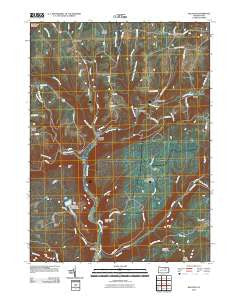Ralston Pennsylvania Historical topographic map, 1:24000 scale, 7.5 X 7.5 Minute, Year 2010