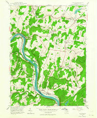 Ransom Pennsylvania Historical topographic map, 1:24000 scale, 7.5 X 7.5 Minute, Year 1946