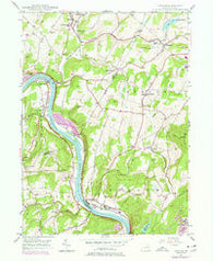 Ransom Pennsylvania Historical topographic map, 1:24000 scale, 7.5 X 7.5 Minute, Year 1946