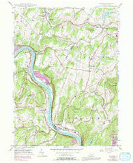 Ransom Pennsylvania Historical topographic map, 1:24000 scale, 7.5 X 7.5 Minute, Year 1946
