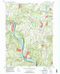 Ransom Pennsylvania Historical topographic map, 1:24000 scale, 7.5 X 7.5 Minute, Year 1994