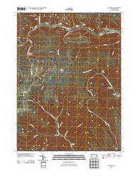 Rathbun Pennsylvania Historical topographic map, 1:24000 scale, 7.5 X 7.5 Minute, Year 2010