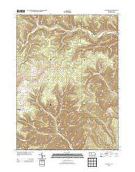 Rathbun Pennsylvania Historical topographic map, 1:24000 scale, 7.5 X 7.5 Minute, Year 2013