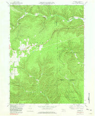 Rathbun Pennsylvania Historical topographic map, 1:24000 scale, 7.5 X 7.5 Minute, Year 1969