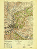 Reading Pennsylvania Historical topographic map, 1:50000 scale, 15 X 15 Minute, Year 1946