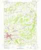 Red Lion Pennsylvania Historical topographic map, 1:24000 scale, 7.5 X 7.5 Minute, Year 1953