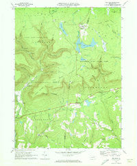 Red Rock Pennsylvania Historical topographic map, 1:24000 scale, 7.5 X 7.5 Minute, Year 1969