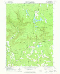 Red Rock Pennsylvania Historical topographic map, 1:24000 scale, 7.5 X 7.5 Minute, Year 1969