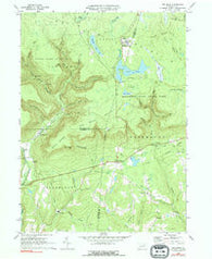 Red Rock Pennsylvania Historical topographic map, 1:24000 scale, 7.5 X 7.5 Minute, Year 1969