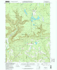 Red Rock Pennsylvania Historical topographic map, 1:24000 scale, 7.5 X 7.5 Minute, Year 1995