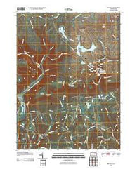 Red Rock Pennsylvania Historical topographic map, 1:24000 scale, 7.5 X 7.5 Minute, Year 2010