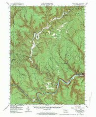 Renovo West Pennsylvania Historical topographic map, 1:62500 scale, 15 X 15 Minute, Year 1946