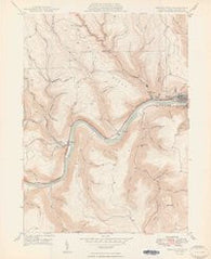 Renovo West Pennsylvania Historical topographic map, 1:24000 scale, 7.5 X 7.5 Minute, Year 1949