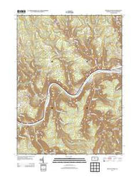 Renovo West Pennsylvania Historical topographic map, 1:24000 scale, 7.5 X 7.5 Minute, Year 2013