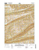 Reward Pennsylvania Current topographic map, 1:24000 scale, 7.5 X 7.5 Minute, Year 2016