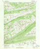 Reward Pennsylvania Historical topographic map, 1:24000 scale, 7.5 X 7.5 Minute, Year 1959