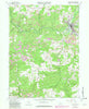 Reynoldsville Pennsylvania Historical topographic map, 1:24000 scale, 7.5 X 7.5 Minute, Year 1966